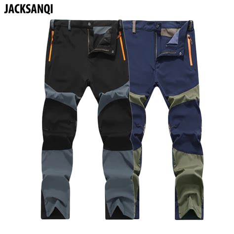 Jacksanqi Quick Dry Outdoor Summer Breathable Hiking Pants Men Mountain