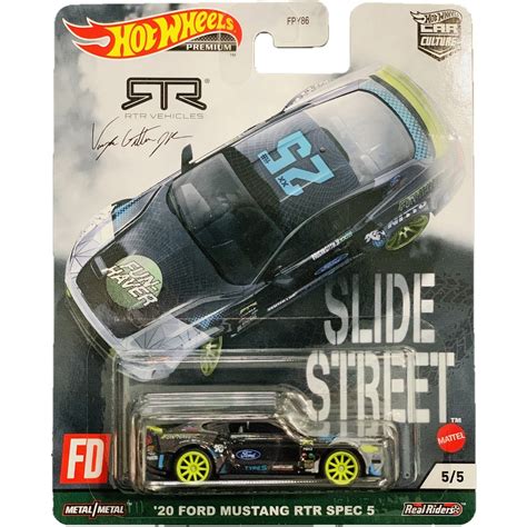 Hot Wheels Car Culture Slide Street Ford Mustang Shopee Malaysia