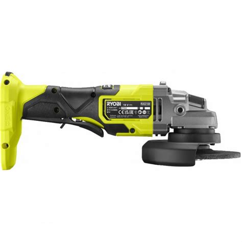 Аккумуляторная бесщеточная болгарка (ушм) Ryobi ONE+ RAG18X-0 ...