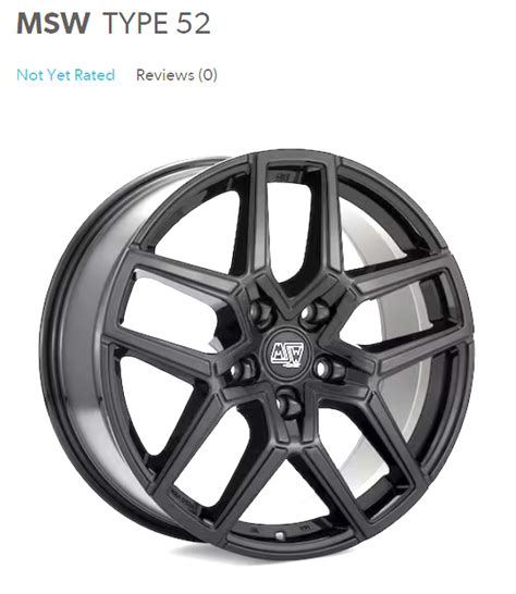 New MSW Type 52 Wheels In Gloss Black Rivian Forum R1T R1S R2 R3