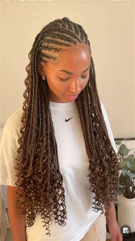 Pin By Akky On Pins By You Braided Cornrow Hairstyles Box Braids