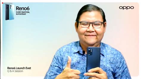 Resmi Meluncur Di Indonesia Oppo Reno6 Tawarkan Pengalaman Videografi