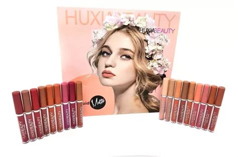 Set De Piezas Labiales De Colores Mate Huxia Beauty Env O Gratis