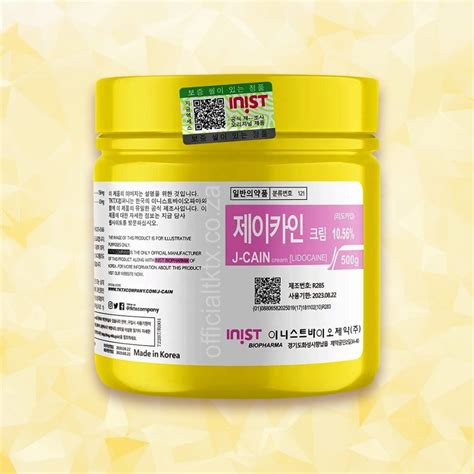 J-Cain Numbing Cream 10.56% Lidocaine, 500g | TKTX Official®