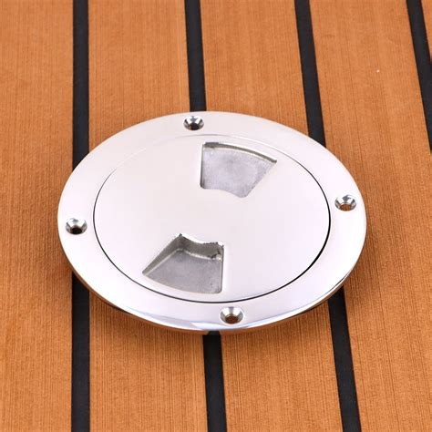 Marine Hardware Stainless Steel Deck Plate Boat Round Non Slip