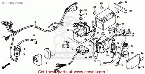 1987 Honda Fourtrax 250 Wiring Diagram