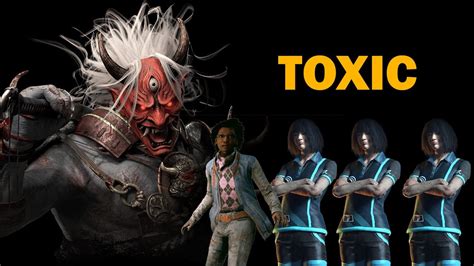 My Oni Vs Toxic Bully Squad Intense Dbd Gameplay Youtube