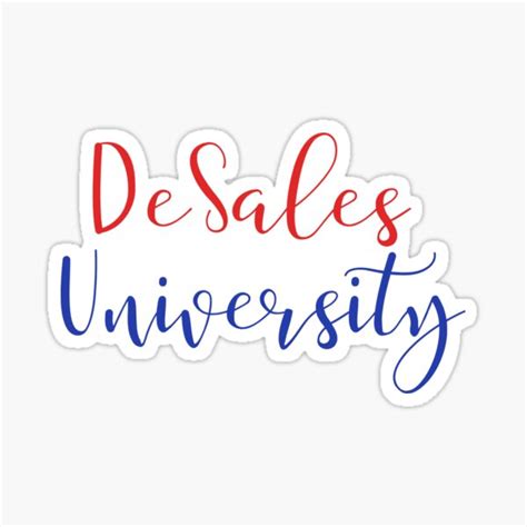 Desales University Stickers Redbubble