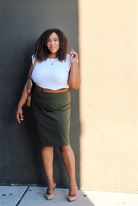 Actualizar 86 Imagen Dark Green Pencil Skirt Outfit Abzlocal Mx