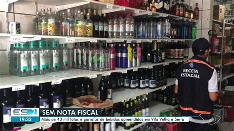 Bebidas Sem Nota Fiscal Avaliadas Em R Mil S O Apreendidas Durante