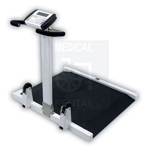 BÁSCULA CLÍNICA DIGITAL DE BATERÍAS CON ALTÍMETRO Medical Rental S