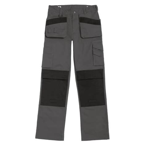 Pantalon de travail multipoches Gris foncé Cdiscount Bricolage