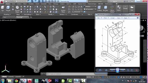 Autocad 3dimensi Pemula 16 Teknik Mesin Youtube