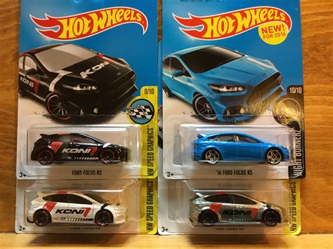 Hot Wheels Focus RS Set Of 4 Ford Focus RS Forum