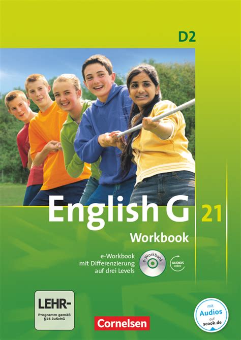 English G Workbook Mit Cd Rom E Workbook Und Audios Online