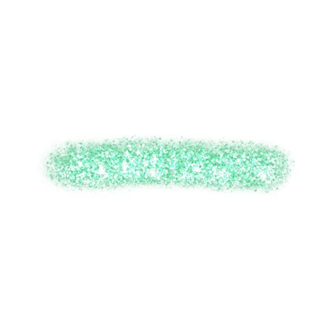 Green Glitter Brush Stroke 9590843 Png