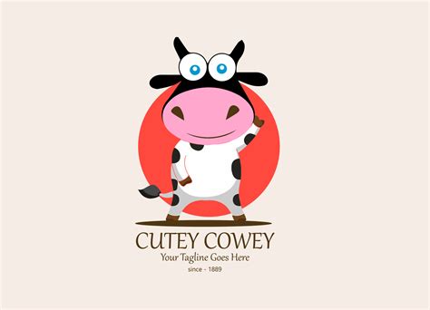 Cute Cow logo design by MD MAMUN on Dribbble