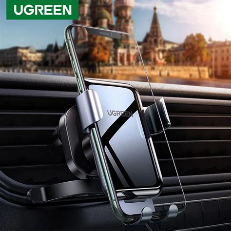 Ugreen Soporte De Tel Fono Gravity Para Coche Montaje En Rejilla De