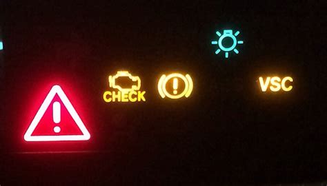 Toyota Prius Master Warning Light