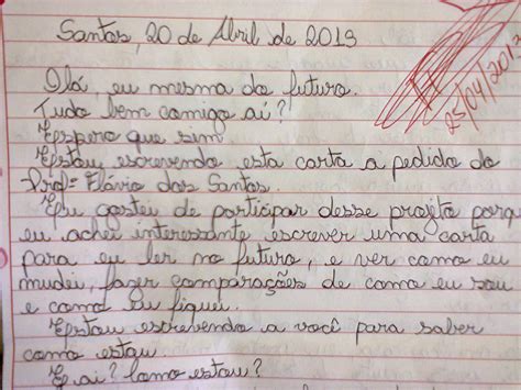 Carta Para O Futuro Eu Revoeduca