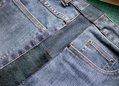 Nahtzugabe. Nähen und DIY in Berlin.: Stoffspielerei im Mai: Jeans