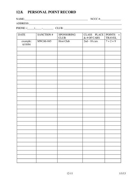 Fillable Online Nccc Rulebook Form Final Version Fax Email Print