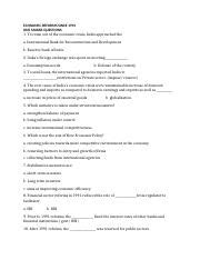 Chapter Worksheet Docx Economic Reforms Since One Marks