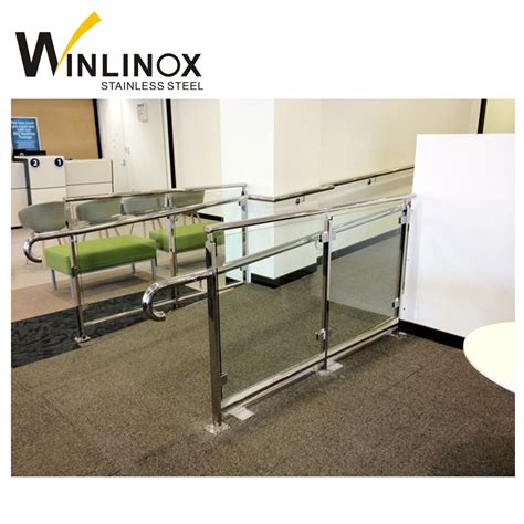 Indoor Stainless Steel Stair Railing Pipe Handrail Balustrade