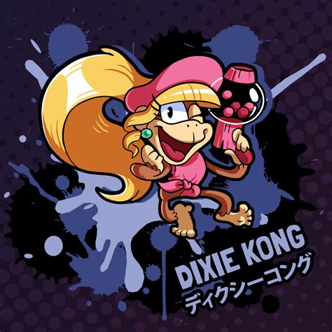 Smash 150 013 Dixie Kong By Professorfandango On Deviantart