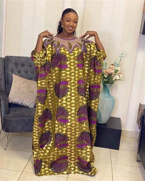 Latest Boubou Kaftan Styles For Women African Fashion