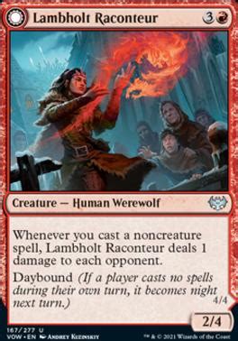 Lambholt Raconteur Innistrad Crimson Vow Standard Card Kingdom