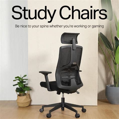 Ergonomic & Adjustable Study Chairs for Students | Comfort Furniture ...