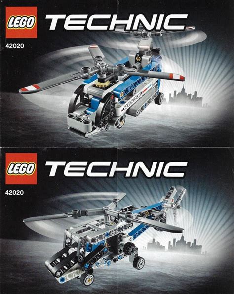 Lego Technic Twin Rotor Helicopter Decotoys