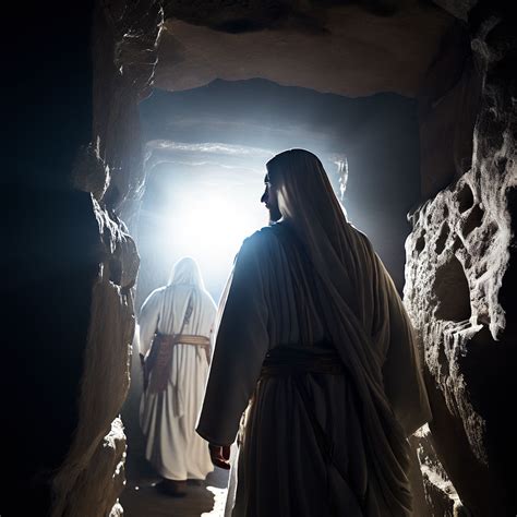 A very realistic picture from inside the tomb of Jesus Chris... by ...