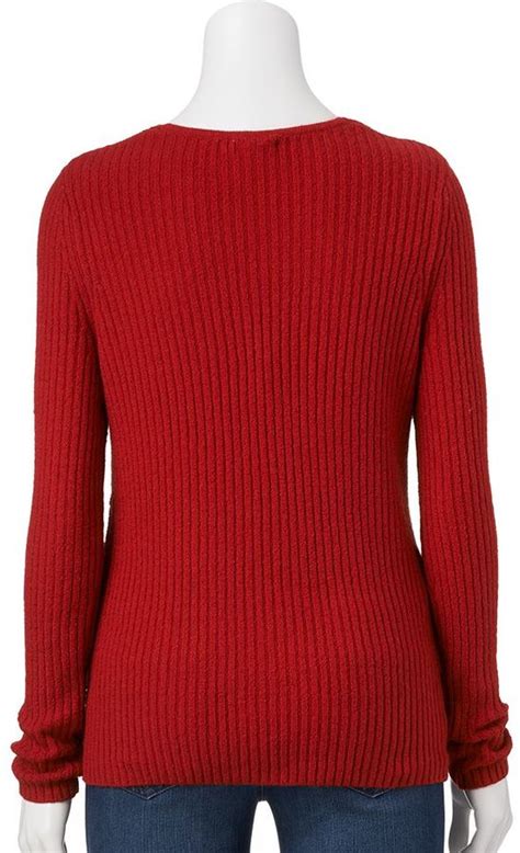 Croft Barrow Cable Knit Sweater 40 Kohls