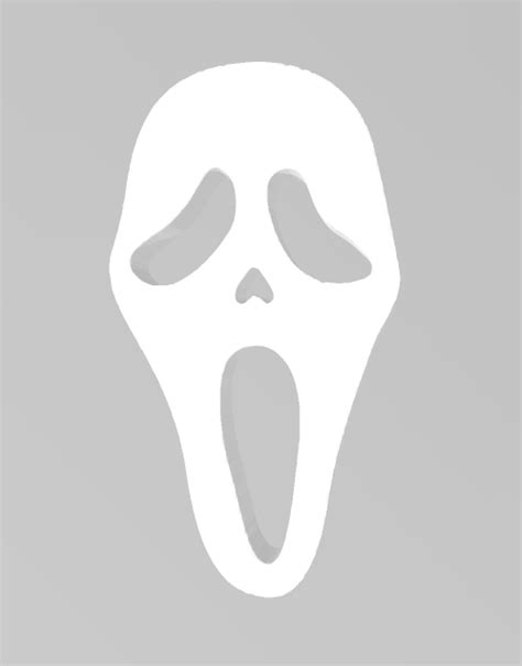 Ghost Face Design Clip Art Library