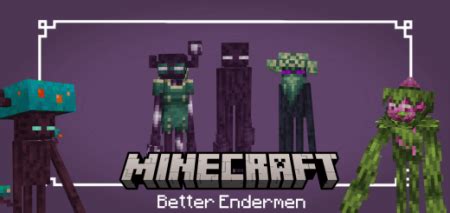 Better Endermen Minecraft Texture Pack Addon