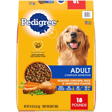 Pedigree Adult Complete Nutrition Roasted Chicken Rice And Vegetable