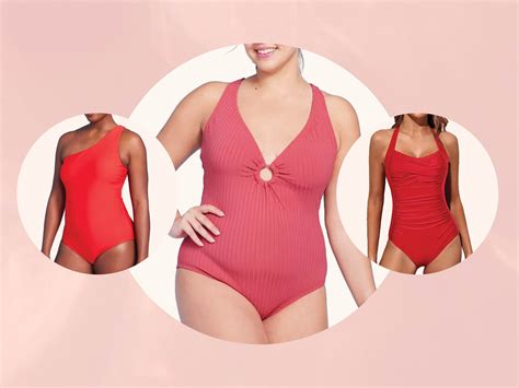 6 Red One Piece Swimsuits That Look Beautiful On Any Body