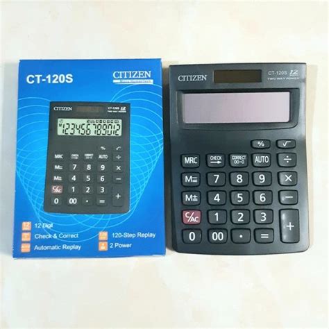 Kalkulator Citizen Ct S Digit Calculator Alat Hitung Lazada