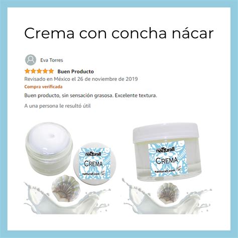 Crema De Concha N Car G Remedio Natturall