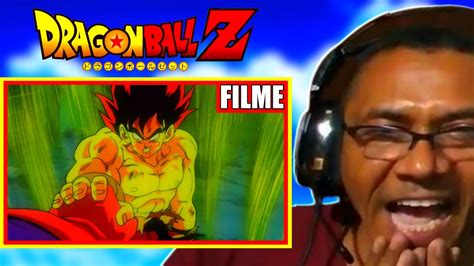 Goku O Super Saiyajin Pai Reagindo Dragon Ball Z Filme Youtube