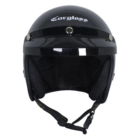 Helm Cargloss Original CFM Retro Army Half Face Anchor Grey Glossy