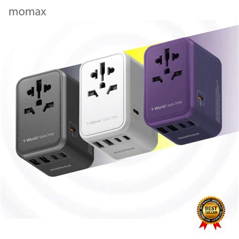 Momax World W Gan Universal Travel Charger Ua A Arafa Telecom