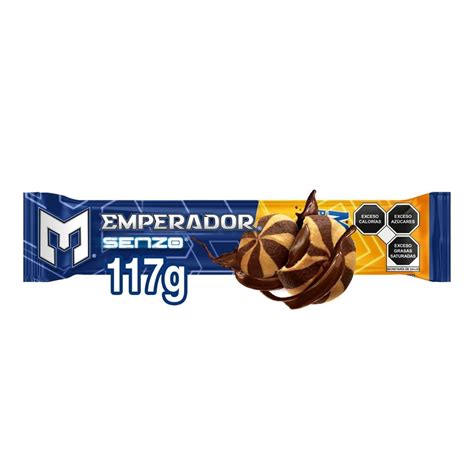 Galletas Emperador Senzo Con Relleno Sabor A Chocolate 117 G Bodega