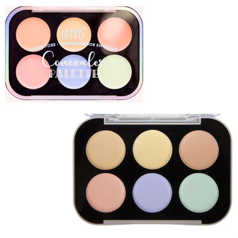 PALETA DE CORRECTORES EN CREMA 6 TONOS USHAS Gisele Stephanie S R L