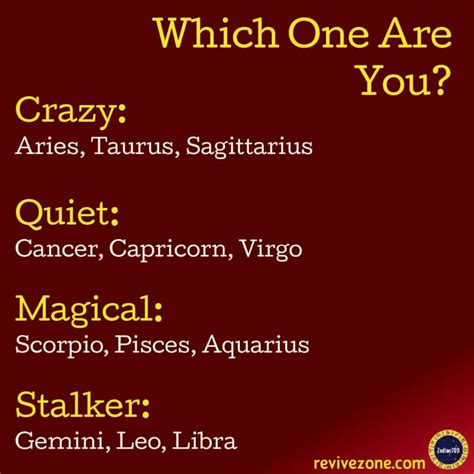 Who Is The Craziest Zodiac Sign