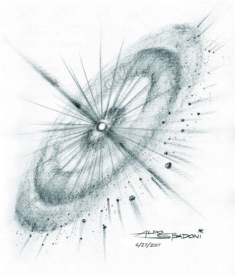 Astronomy Sketches at PaintingValley.com | Explore collection of ...