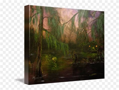 Swamp Drawing Landscape Modern Art, Land HD PNG Download - FlyClipart