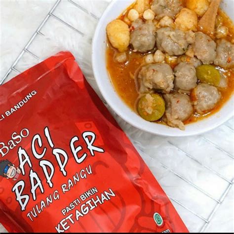 Jual Instant Camilan Bapper Baso Aci Tulang Rangu Original Camilan